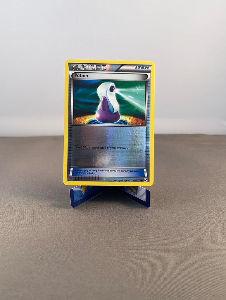 Potion (BLW 100) Black & White (reverse holo), Ophalen of Verzenden, Zo goed als nieuw, Losse kaart