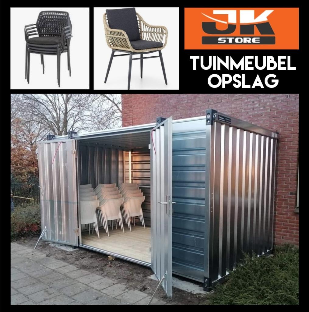 tuinmeubel opslag/tuinberging/snelbouwcontainer/kovobel, Ophalen of Verzenden, Nieuw, Rvs