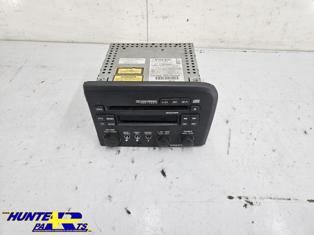 CD-speler Volvo S80 I ('98-'06) 9496567, Gebruikt, Ophalen of Verzenden, Volvo