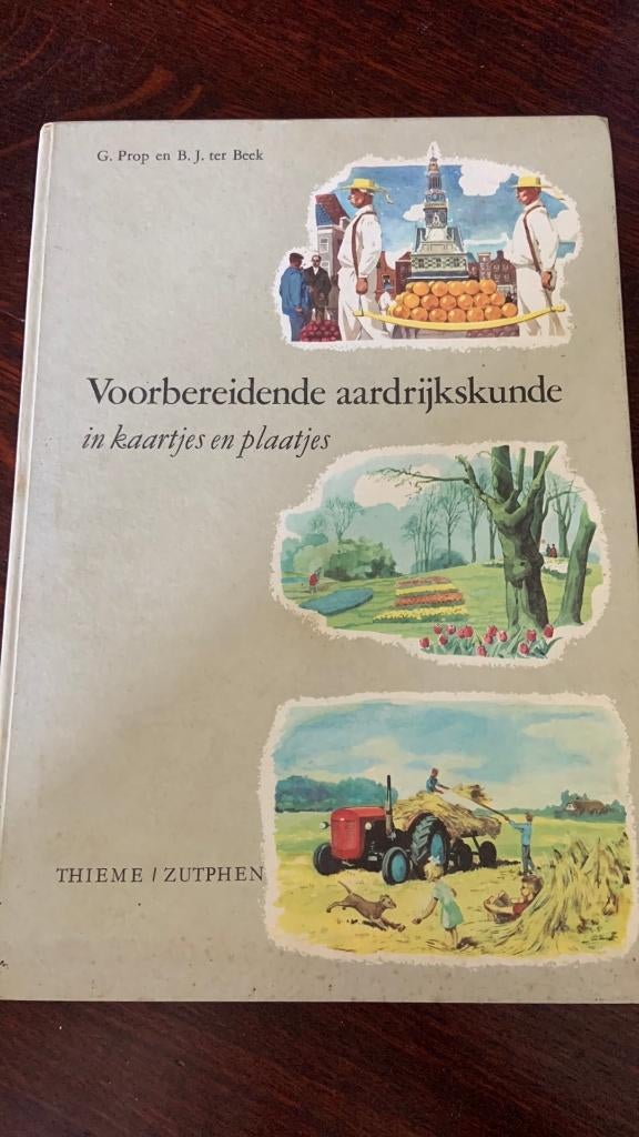 Voorbereidende aardrijkskunde - G. prop en B.J. Ter Beek, Boeken, Atlassen en Landkaarten, Bosatlas, 2000 tot heden, Ophalen of Verzenden