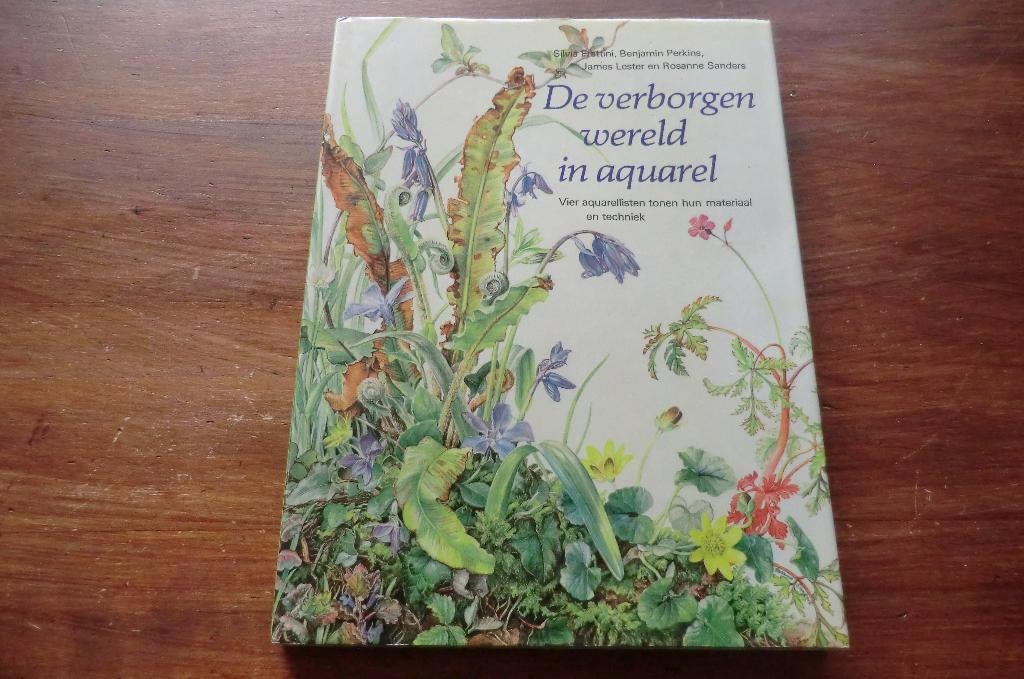 schilderboek - De verborgen wereld in aquarel, Boeken, Hobby en Vrije tijd, Gelezen, Tekenen en Schilderen, Ophalen of Verzenden