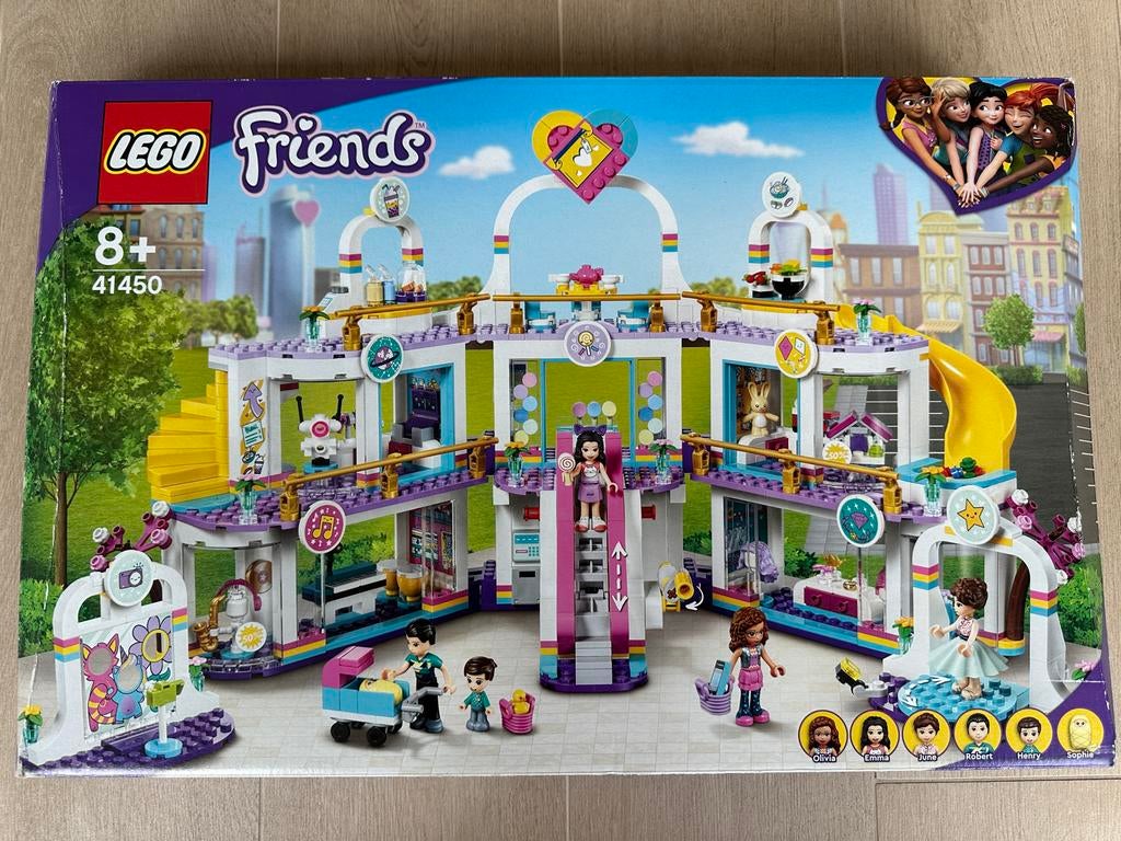 Lego Friends Winkelcentrum 41450, Kinderen en Baby's, Speelgoed | Duplo en Lego, Ophalen of Verzenden, Zo goed als nieuw, Complete set