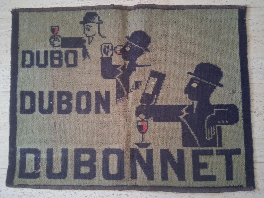 Zeldzaam kleedje van dubonnet ontwerp cassandre jaren 30, Ophalen of Verzenden