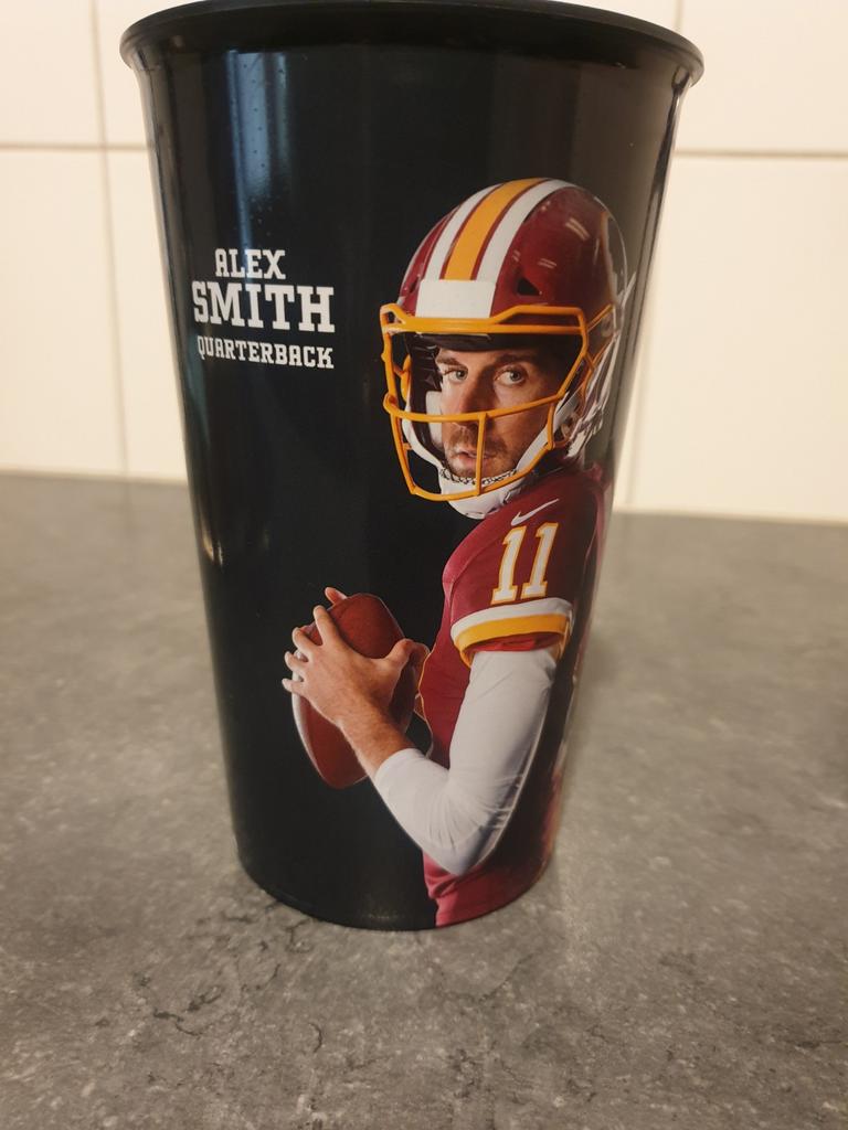 Alex Smith Quarterback Beker - NFL Collectible, Ophalen of Verzenden, Zo goed als nieuw, Overige sporten, Overige typen