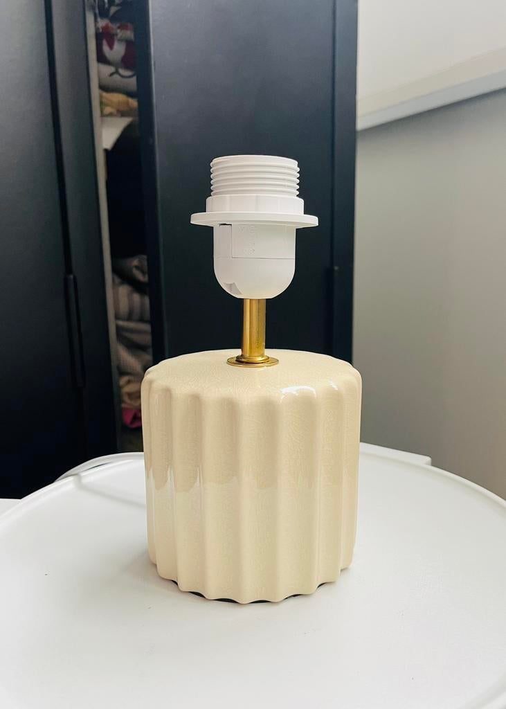 Mooie lampenvoet met gouden fitting NIEUW, Ophalen of Verzenden, Nieuw, Minder dan 50 cm
