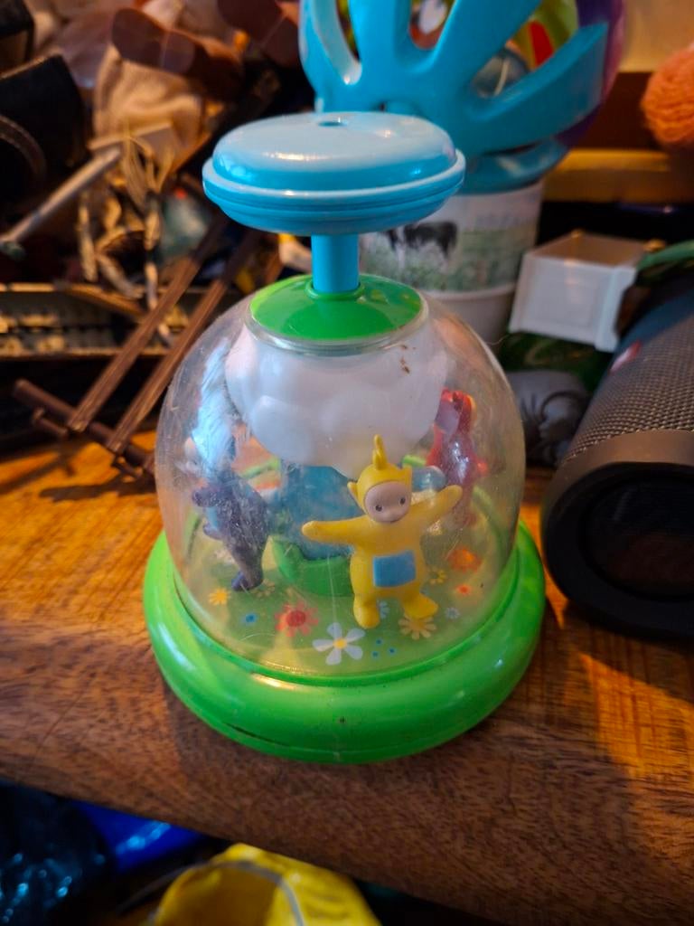 Tol teletubbie, Huis en Inrichting, Woonaccessoires | Stolpen, Ophalen of Verzenden, Gebruikt