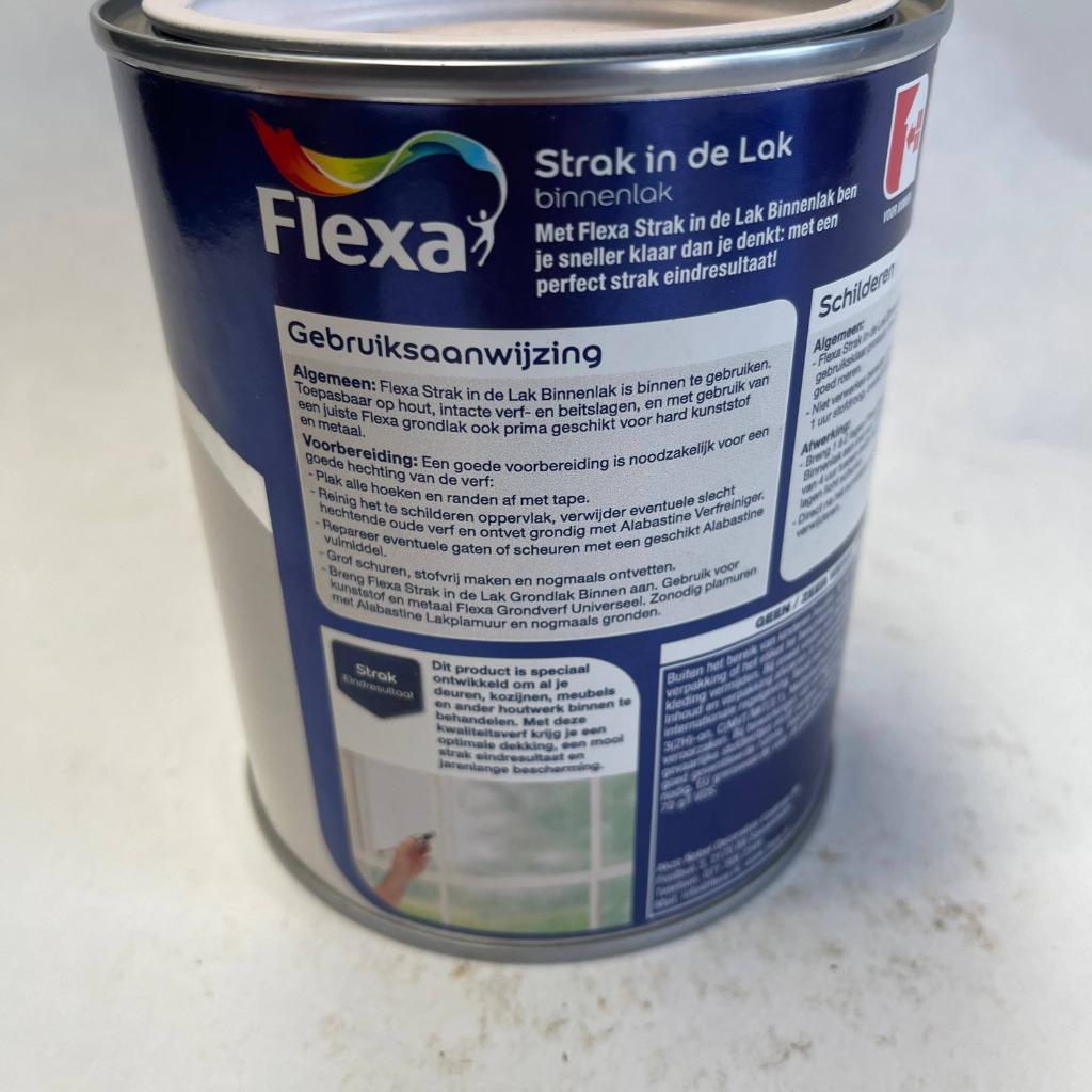 Flexa Strak in de Lak Verf Zachtroze Roze Zijdeglans 750ml, Flexa, Flexa, Nieuw, Ophalen of Verzenden