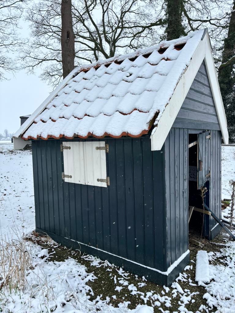 Buiten hok, schuilplaats kippen schapen geiten shets hond, Dieren en Toebehoren, Ophalen, Gebruikt, Kippenhok of Kippenren