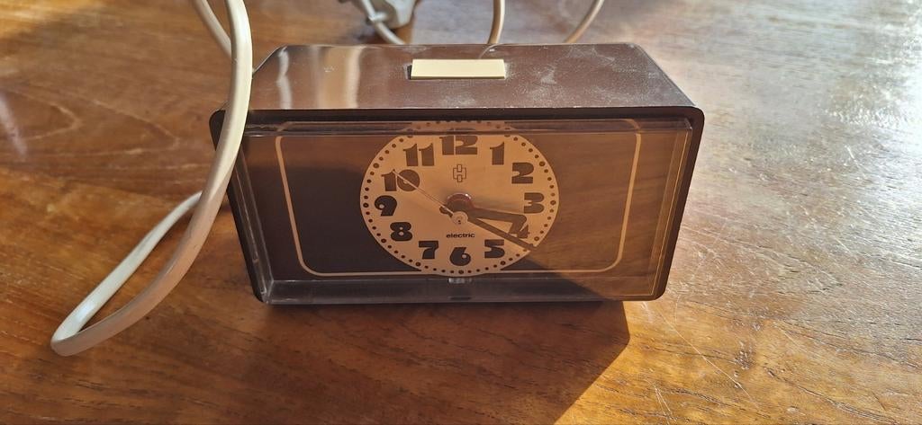 Wekker Electric EK123 vintage, Ophalen of Verzenden