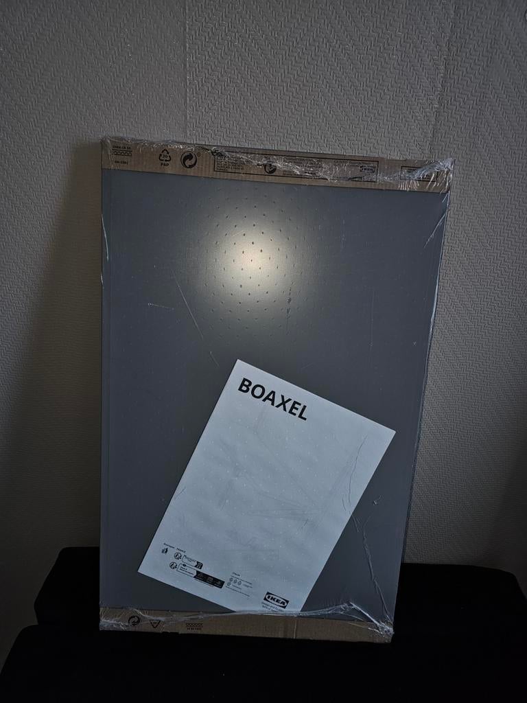 Ikea Boaxel Plank 60x40 cm - Grijs  NIEUW, Ophalen, Minder dan 50 cm, Nieuw, Minder dan 100 cm
