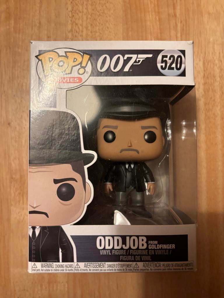 Oddjob Funko Pop #520, Ophalen of Verzenden, Zo goed als nieuw