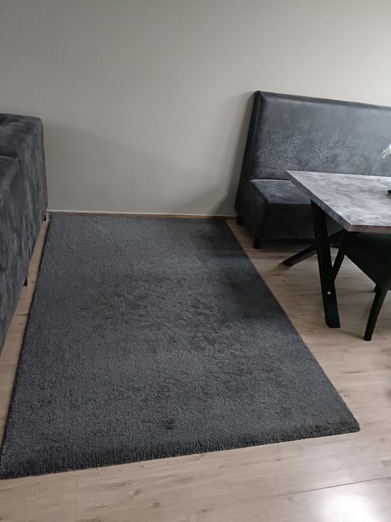 Grijs vloerkleed - Zo goed als nieuw, 150 tot 200 cm, Ophalen of Verzenden, Zo goed als nieuw, 150 tot 200 cm