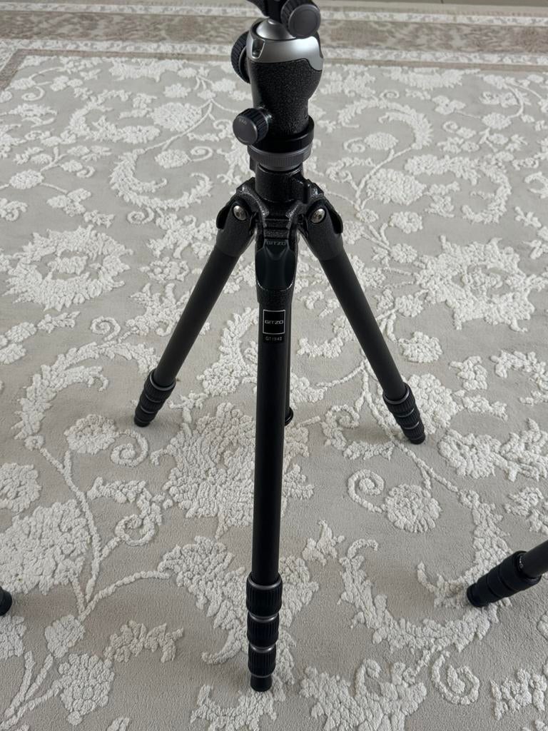 Gitzo carbon Gt1542-Gh3382QD, Ophalen of Verzenden, Zo goed als nieuw, Minder dan 150 cm, Driepoot