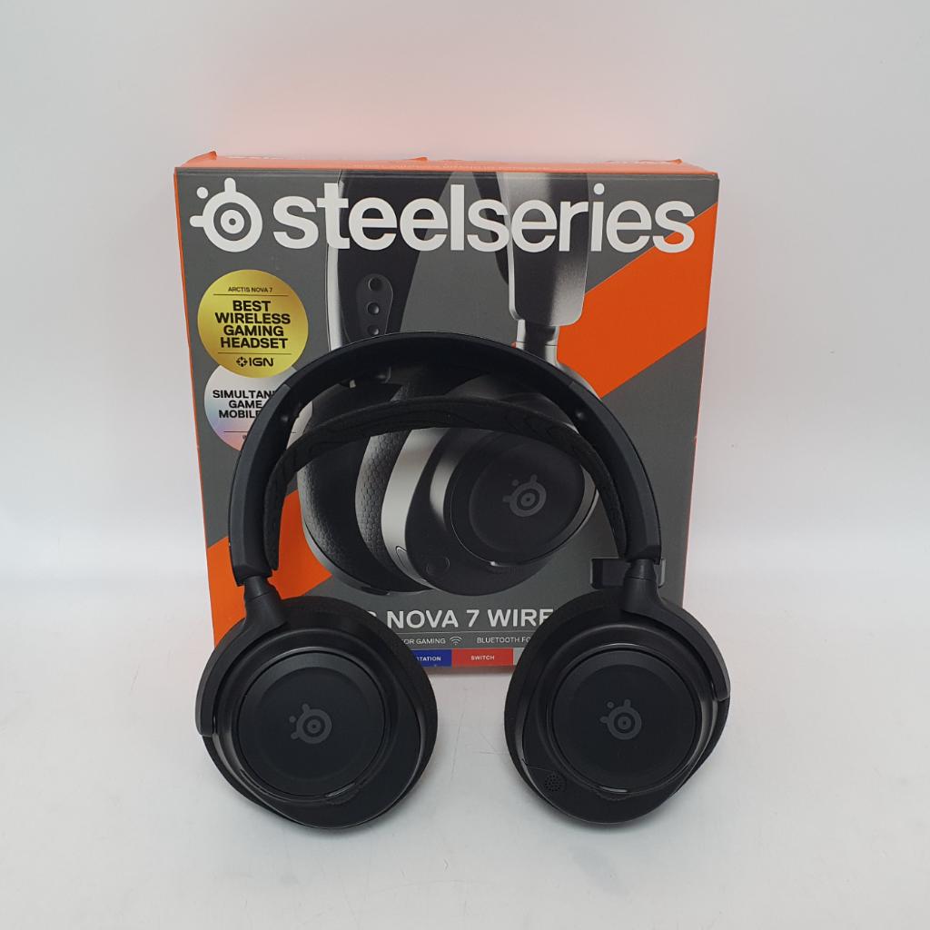 Steelseries Arctis Nova 7 Wireless Gaming Headset Compleet, Computers en Software, Headsets, Zo goed als nieuw, Gaming headset