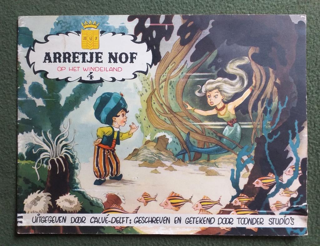 Arretje Nof op het Windeiland.1957. Lo Hartog van Banda, Ophalen of Verzenden, Gelezen, Lo Hartog van Banda