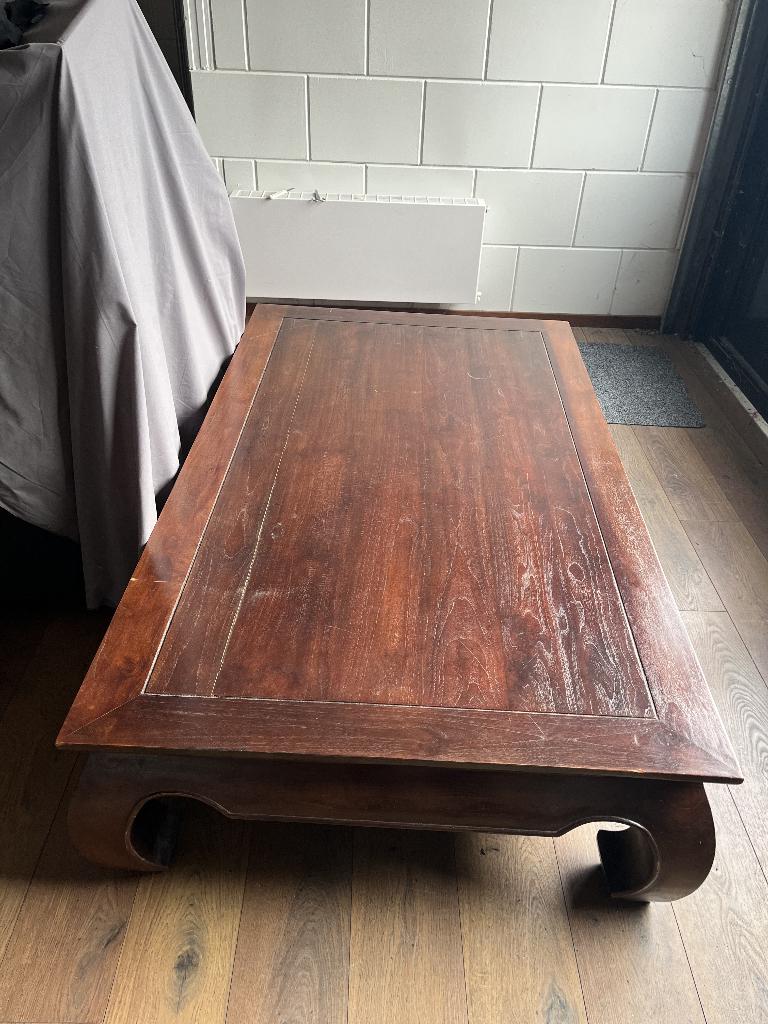 Salontafel te koop, Ophalen, Gebruikt, 50 tot 100 cm, 150 tot 200 cm