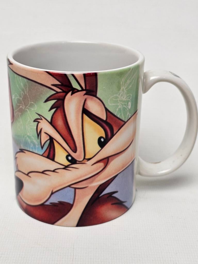 # Wile E. Coyote Mok - Looney Tunes, Huis en Inrichting, Keuken | Servies, Gebruikt, Ophalen of Verzenden, Overige stijlen, Kop(pen) en/of Schotel(s)