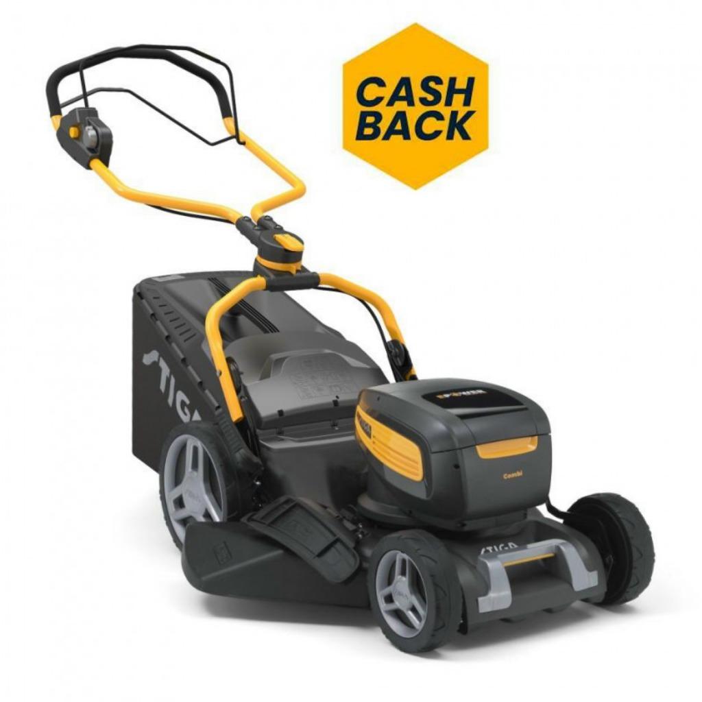 Stiga COMBI 748e V Kit - Accumaaier incl. Mulch kit en accu