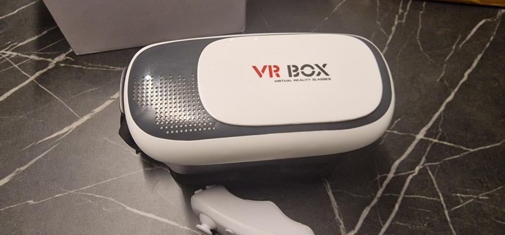 Vr Box virtual reality glasses, Spelcomputers en Games, Virtual Reality, Ophalen of Verzenden, Zo goed als nieuw, Telefoon