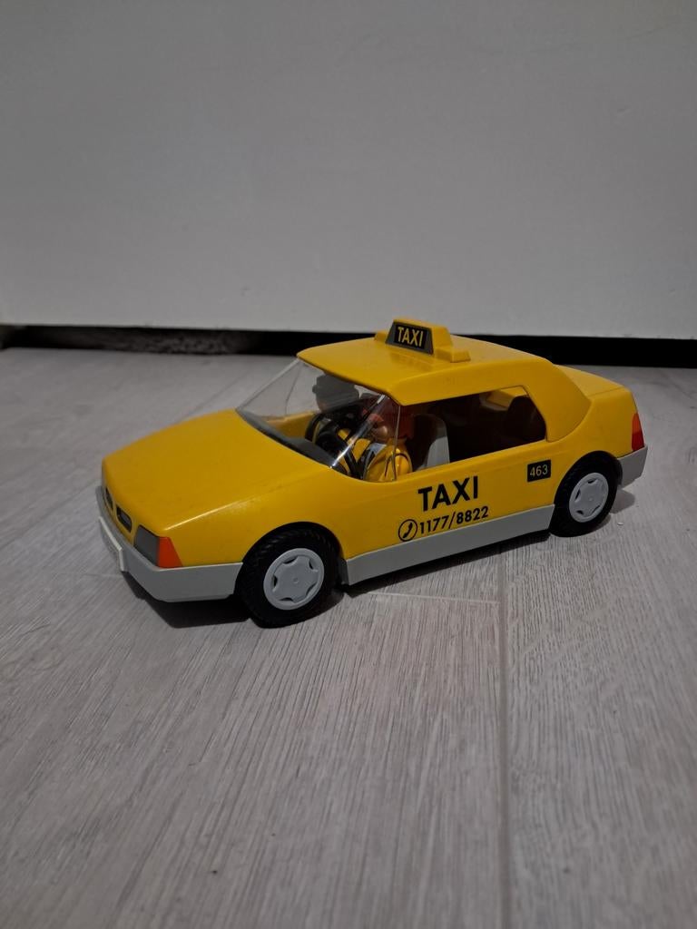 Playmobil taxi, Ophalen