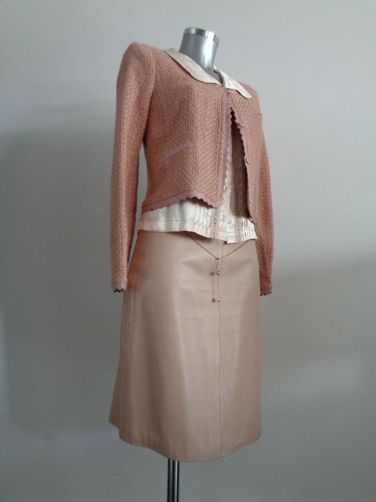 Versace leren rok, origineel met Cavalli, See by Chloe, DvF, Maat 38/40 (M), Overige kleuren, Ophalen of Verzenden, Zo goed als nieuw