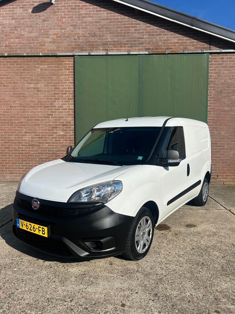 Fiat Doblo 1.3 MJ 16V 2017 *1STE EIGENAAR *BTW AUTO*TREKHAAK, Voorwielaandrijving, Euro 5, Stof, 74 pk