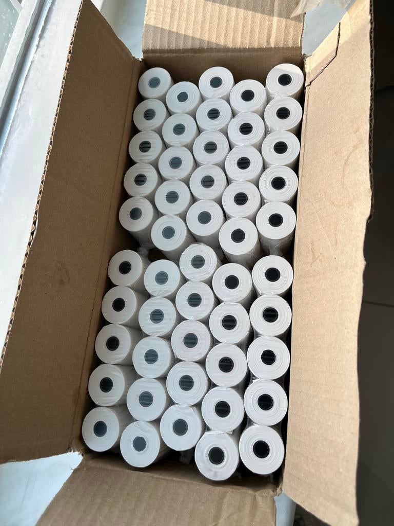 kassa rollen Thermorollen 57x30x8 - Nieuw in doos!, Ophalen of Verzenden, Nieuw in verpakking, Overige typen