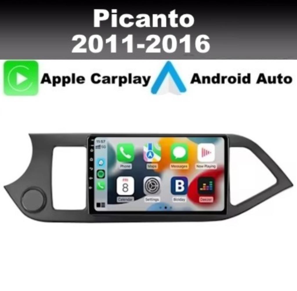 Kia Picanto 9inch radio navigatie android 14 dab+ carplay, Ophalen of Verzenden, Nieuw