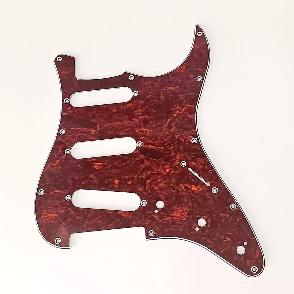 3-laags stratocaster schildpad tortoise sss, Muziek en Instrumenten, Instrumenten | Onderdelen, Moku Custom Guitars, Nieuw, 4613CB