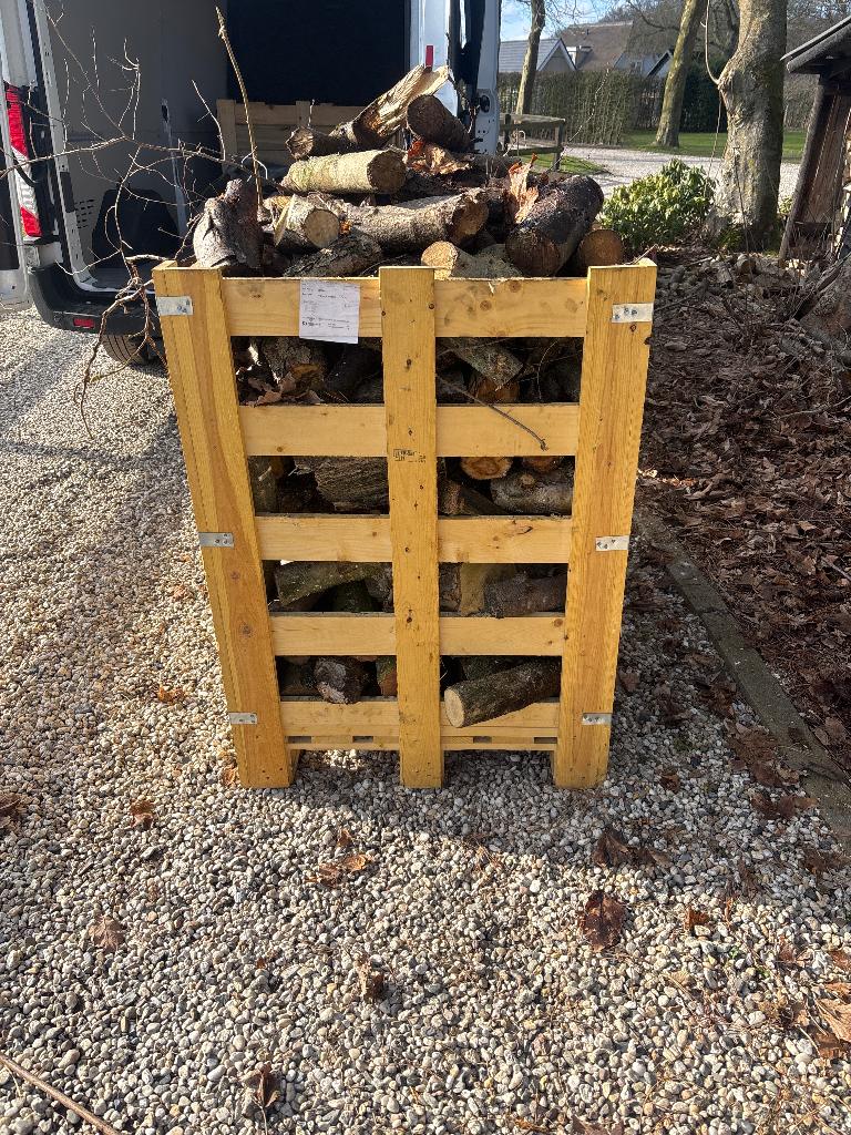 1 kuub gezaagd snoeistammetjes, Minder dan 3 m³, Ophalen of Verzenden, Overige houtsoorten, Stammen