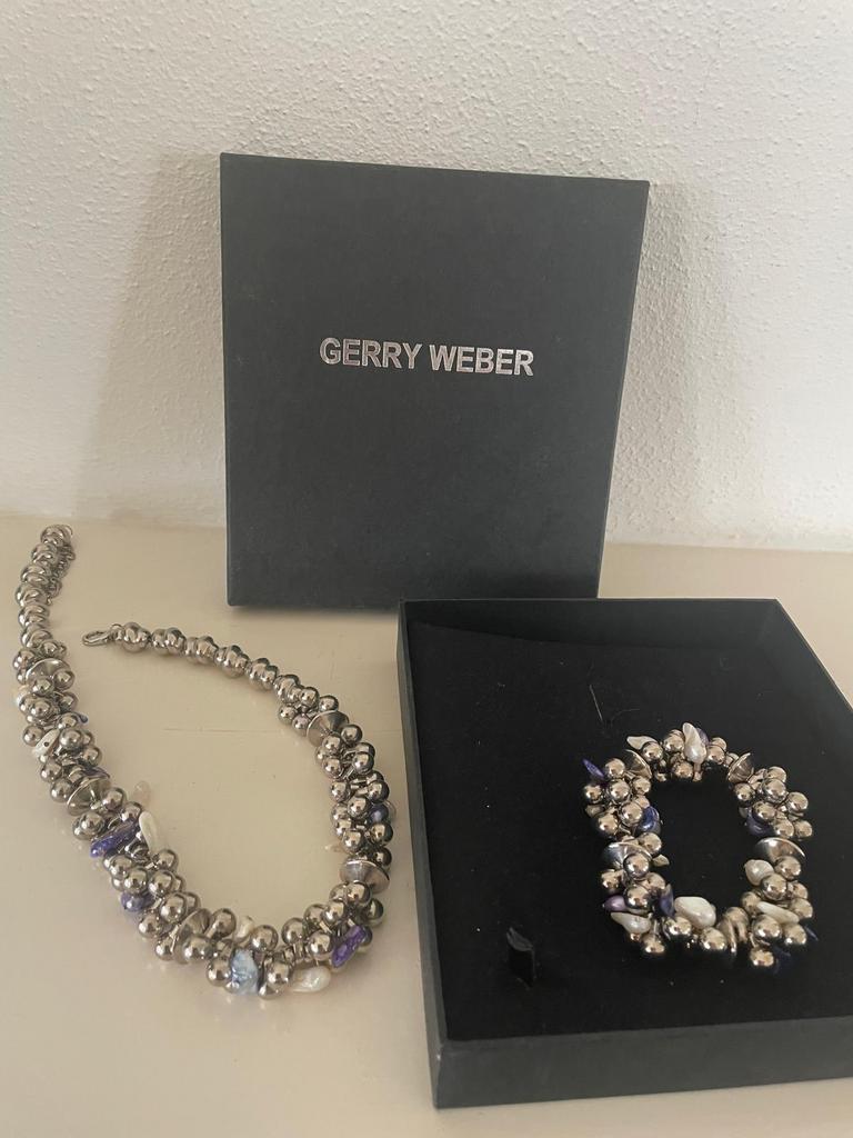 Gerry weber collier en armband, Sieraden, Tassen en Uiterlijk, Kettingen, Ophalen of Verzenden, Nieuw, Overige materialen