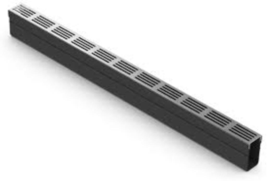 Lijngoot type SlimLine lijngoot, kunsts60mmm l = 1 m, Ophalen, Minder dan 2 meter, 40 tot 60 mm, Nieuw