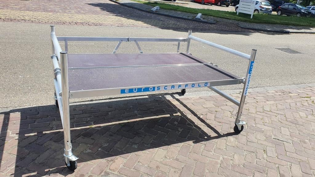 Stucadoor steiger Kamersteiger xxl, Doe-het-zelf en Verbouw, Steigers, Nieuw, Ophalen of Verzenden, Rolsteiger of Kamersteiger