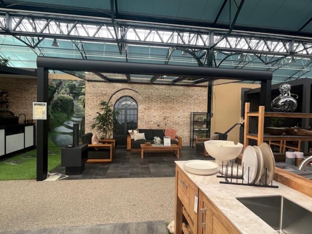 Showroommodel | Terrasoverkapping Designline, Tuin en Terras, Overkappingen, Ophalen, Gebruikt, Veranda