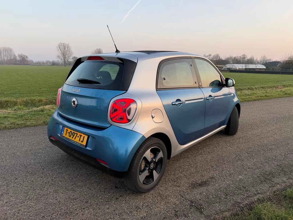Smart ForFour Electric Drive 2021 cabrio dak, Auto's, Automaat, Cabriolet, Elektrisch, 1100 kg