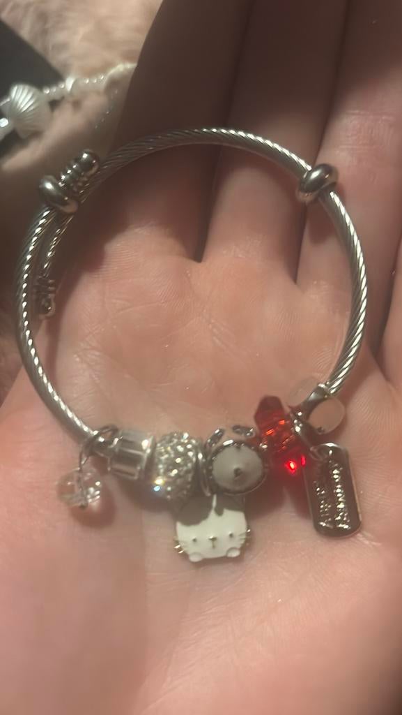 Hello kitty armband, Ophalen of Verzenden, Zo goed als nieuw