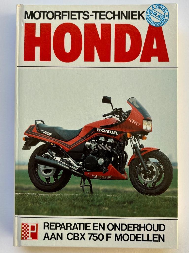 HONDA CBX750 werkplaatshandboek manual NIEUW NL en compleet!, Motoren, Handleidingen en Instructieboekjes, Honda, Ophalen of Verzenden