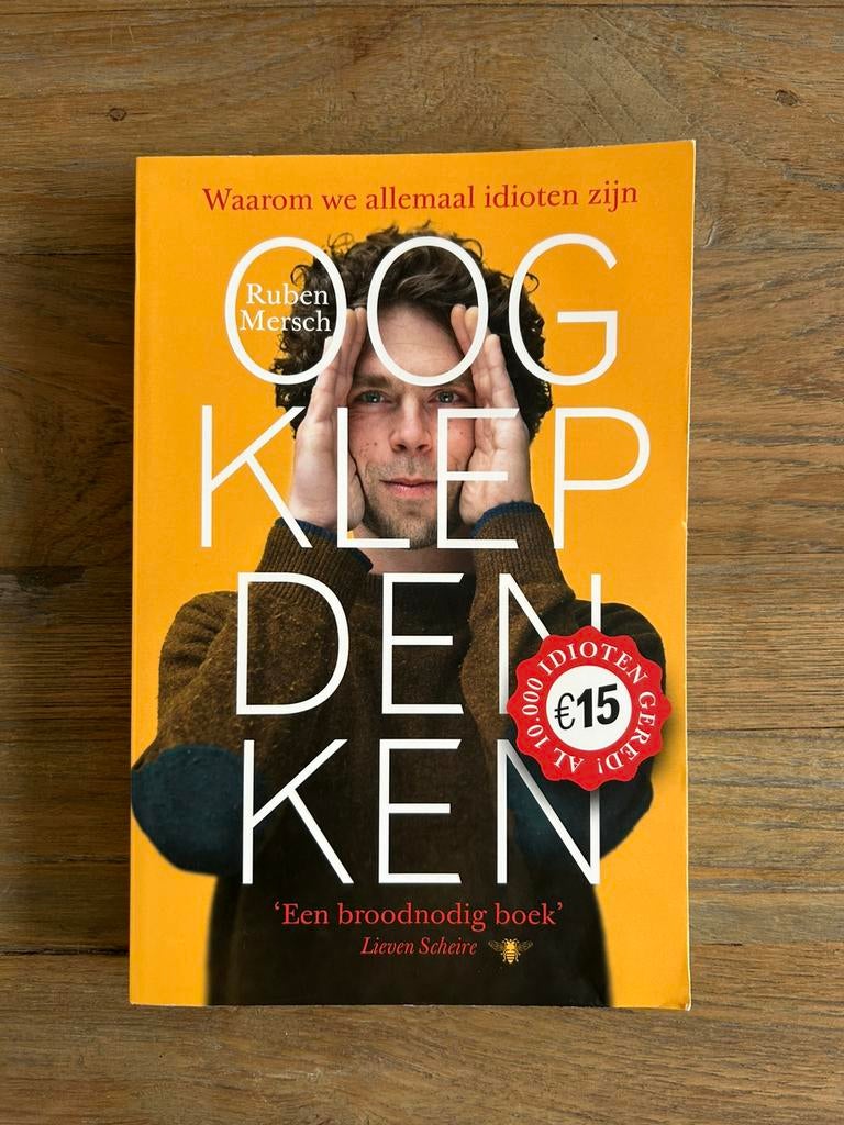 Ruben Mersch - Oogklepdenken, Boeken, Ophalen of Verzenden, Zo goed als nieuw, Ruben Mersch, Wereld