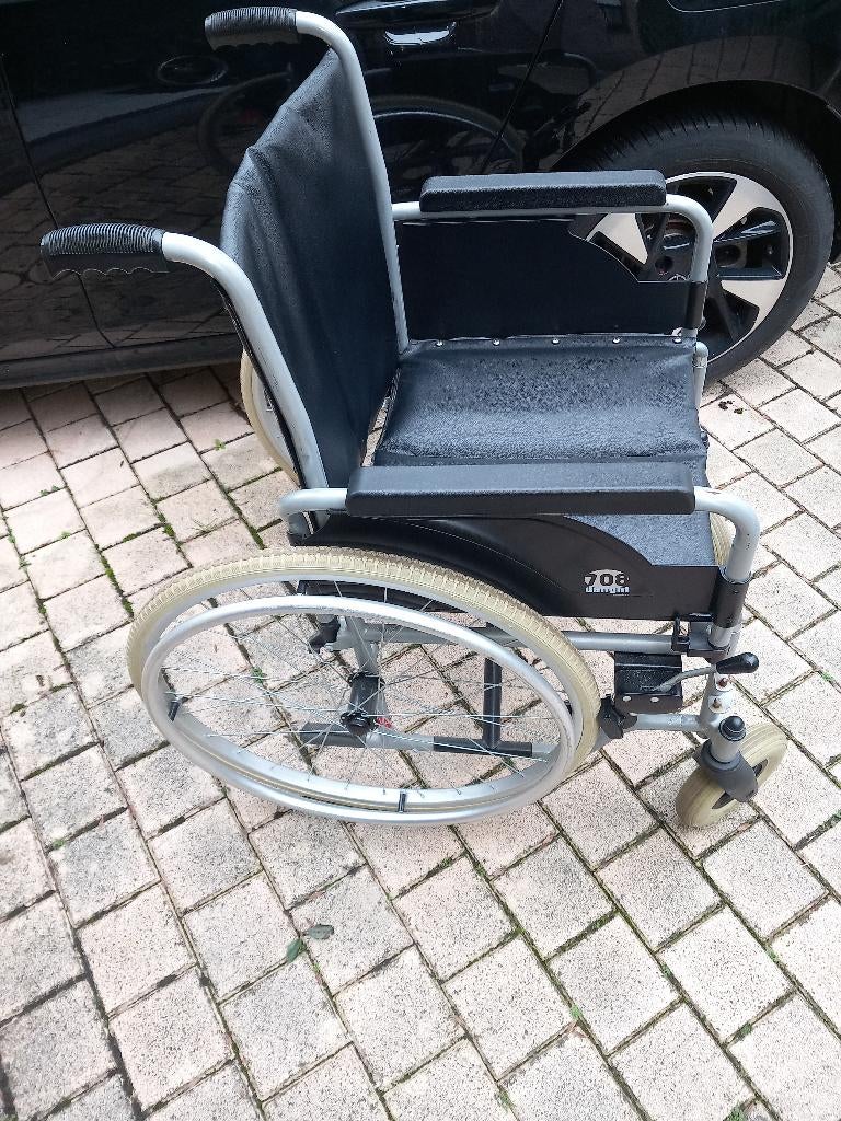 Rolstoel Opvouwbaar, Ophalen, Inklapbaar, Gebruikt, Duwrolstoel