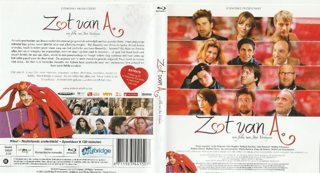 Zot van a blu ray, Ophalen of Verzenden, Zo goed als nieuw, Nederlandstalig