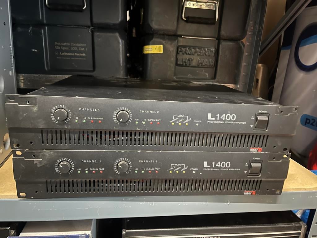 interM (Bose)Eindversterker L1400=Bridge 1x1400Watt 4Ohm, Ophalen, Gebruikt, Audio