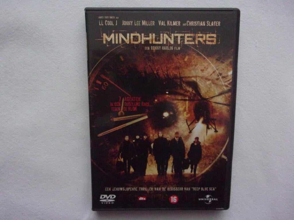 Mindhunters DVD, Vanaf 16 jaar, Ophalen of Verzenden, Gebruikt