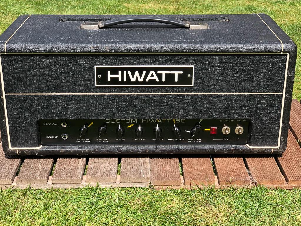 Scorpions Europe Matthias Jabs John Norum 1978 HIWATT, Ophalen of Verzenden, Gebruikt, Gitaar, 50 tot 100 watt