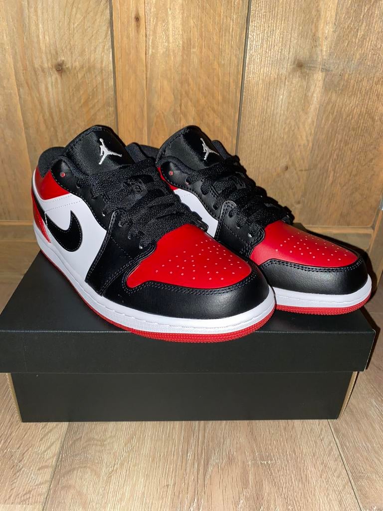 Nike Air Jordan 1 Low, Zwart, Nieuw, Ophalen of Verzenden, Sneakers of Gympen