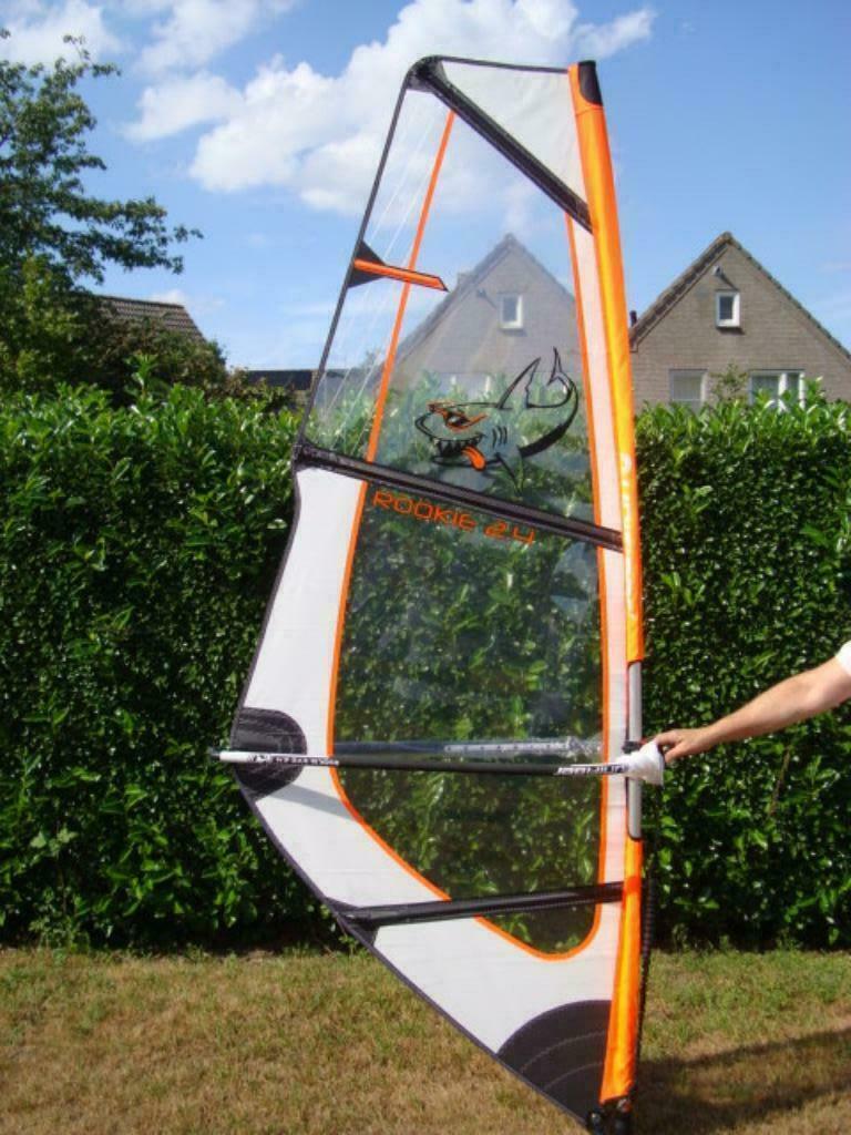 Unifiber Windsurf Kindertuigage Complete Set, Watersport en Boten, Windsurfen, Ophalen, Nieuw, Zeil, Minder dan 5 m²