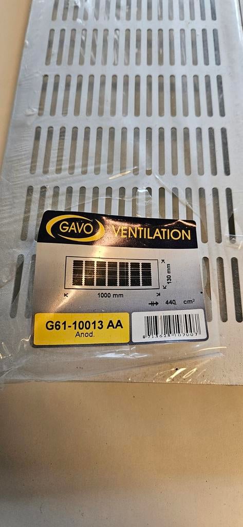 Ventilatie roosters diverse aluminium, Doe-het-zelf en Verbouw, Overige Doe-het-zelf en Verbouw, Ophalen