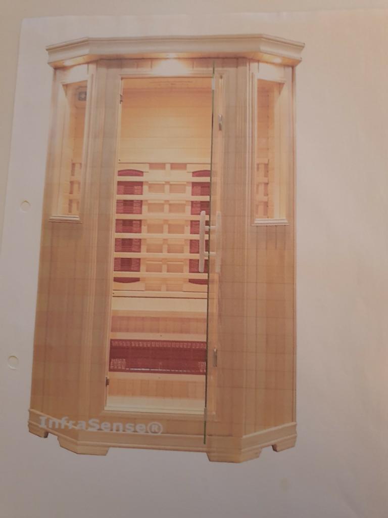 Infrarood cabine  redceder, Ophalen of Verzenden, Zo goed als nieuw, Complete sauna