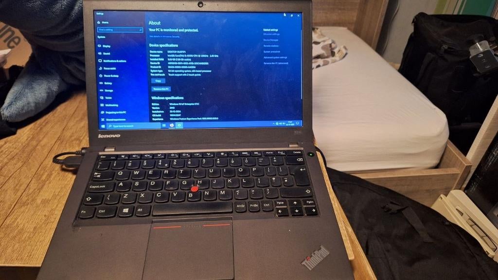 Thinkpad x240, mini laptop! Met updates en lader, Computers en Software, Windows Laptops, Lenovo Thinkpad, 2 tot 3 Ghz, Qwerty