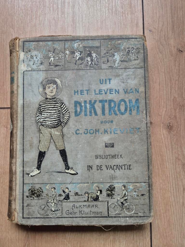 Antiek boek Dick Trom 8e druk. 1912, Antiek en Kunst, Antiek | Boeken en Bijbels, Ophalen of Verzenden
