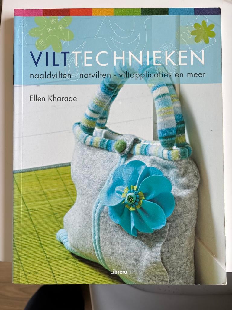 Ellen Kharade - Vilttechnieken, Ophalen, Fotograferen en Filmen, Zo goed als nieuw, Ellen Kharade